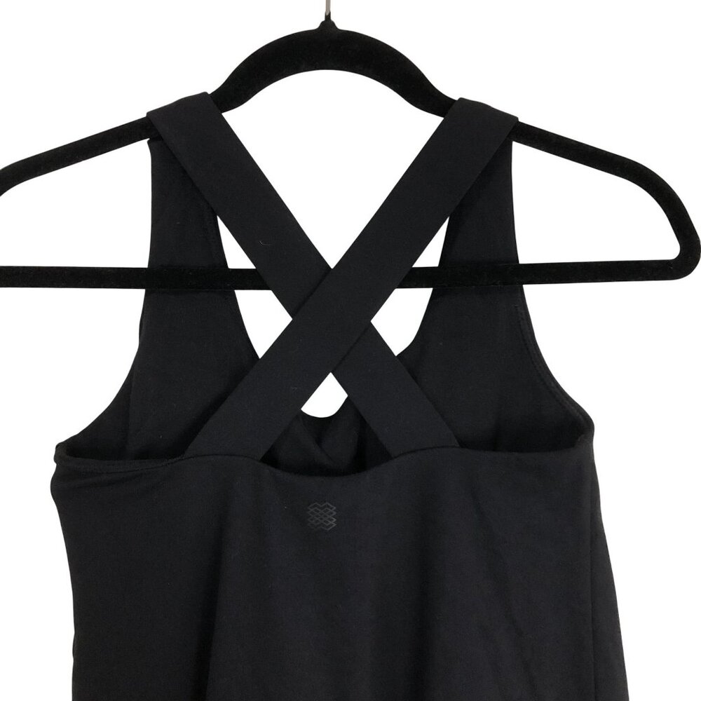FLX Travel/Leisure Sports Dress Criss-Cross Back Sleeveless Size XS Black - Picture 9 of 12